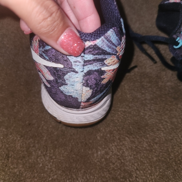 Nike Air Zoom Pegasus 32 Photosynthesis 724381-401 Dark Obsidian Floral Size 6 - Picture 8 of 9